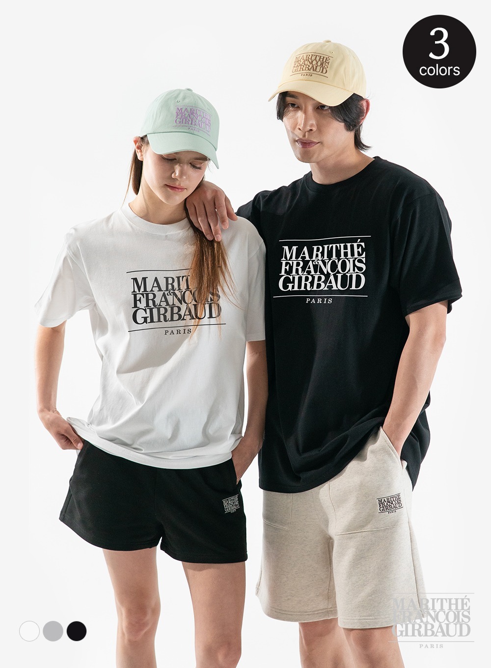 【直播】Marithe Francois Girbaud LL121604 CLASSIC LOGO 男女同款短袖上衣 (M25STS002)
