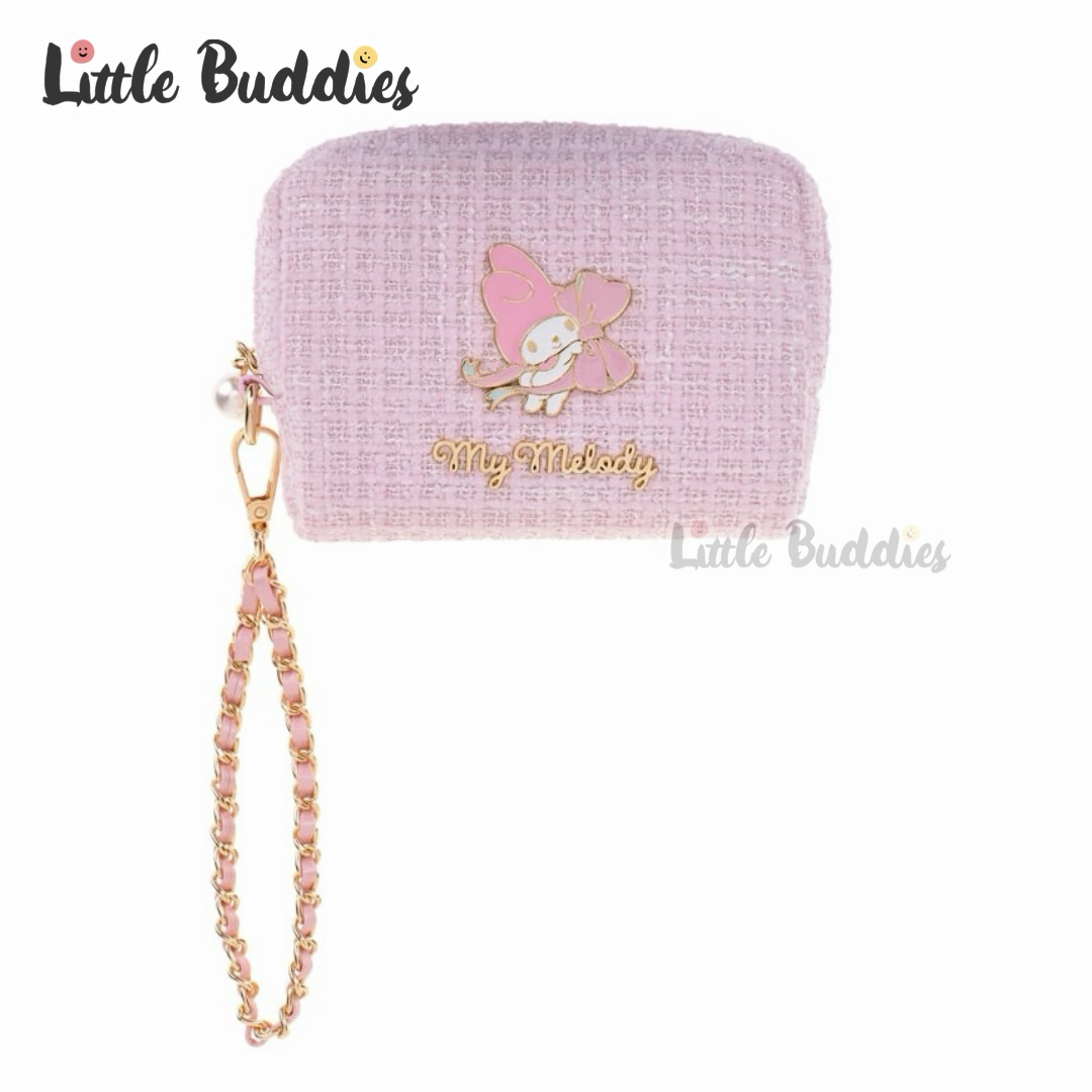 Sanrio 小香風系列 - 手提化妝袋連證件套