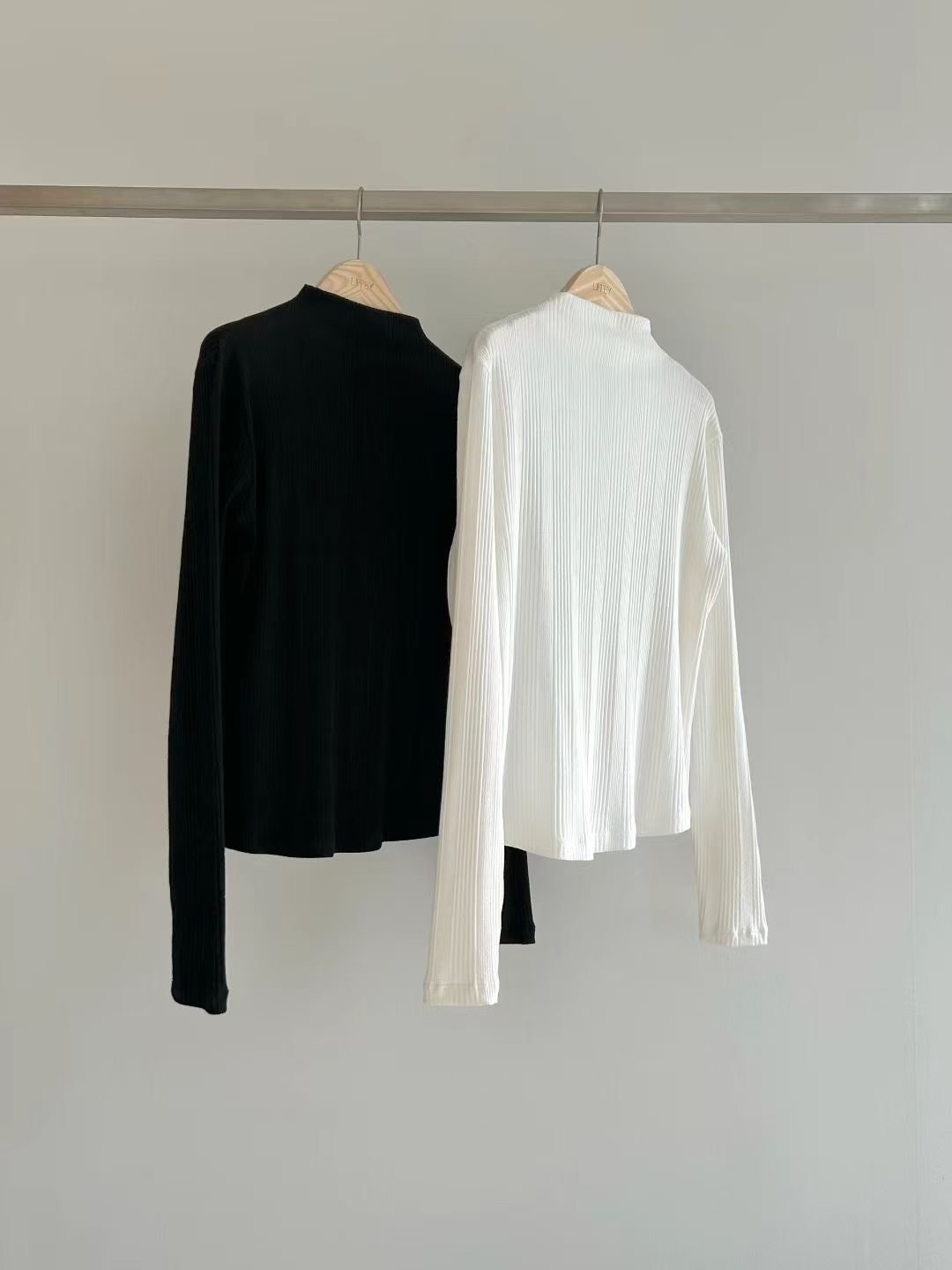 LY5324 小立領坑紋上衣