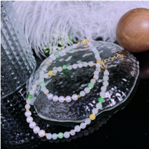 1218GZ11-翡翠GZ-DIY翡翠珍珠手鍊（C11）