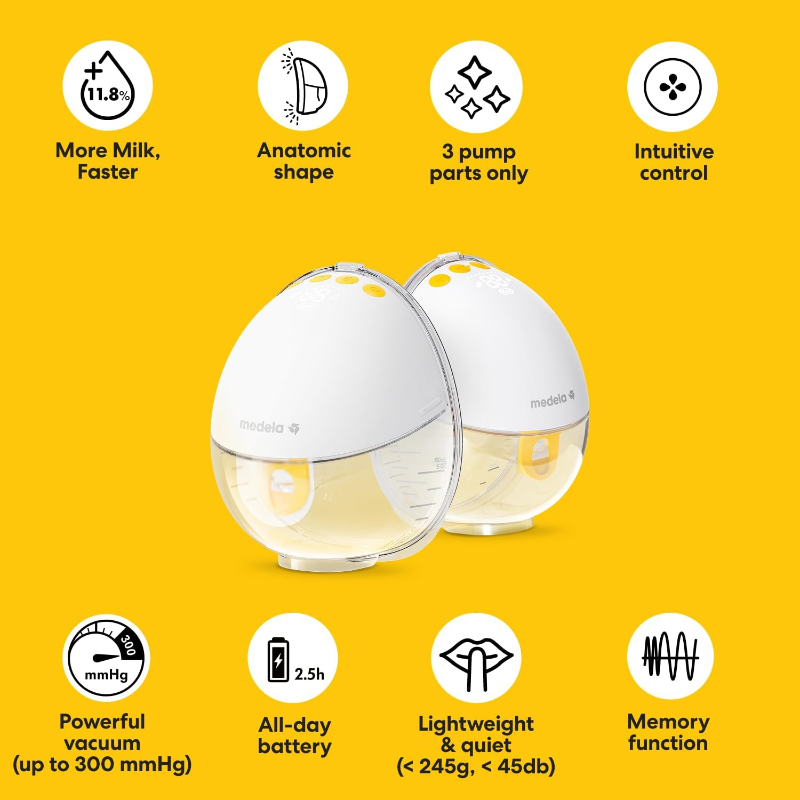 Medela Motion InBra Wearable Double Electric Breast Pump