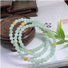 1218GZ22-翡翠GZ-翡翠珠鏈約5mm+（C22）