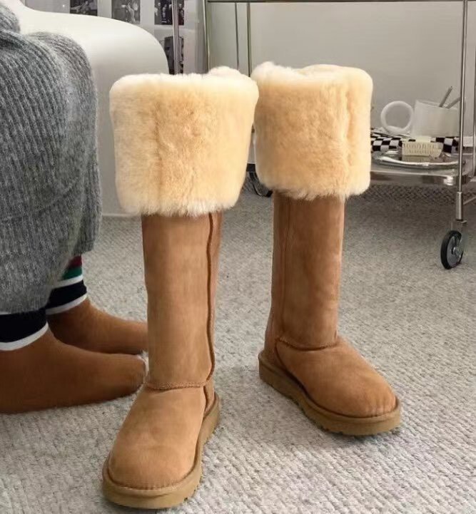 #AD103暖呼呼兩穿雪地長靴