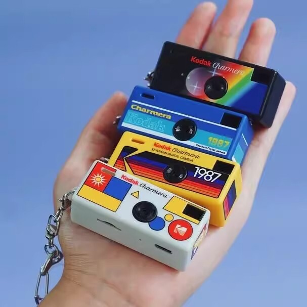 Kodak Charmera 迷你數位相機鑰匙圈盲盒