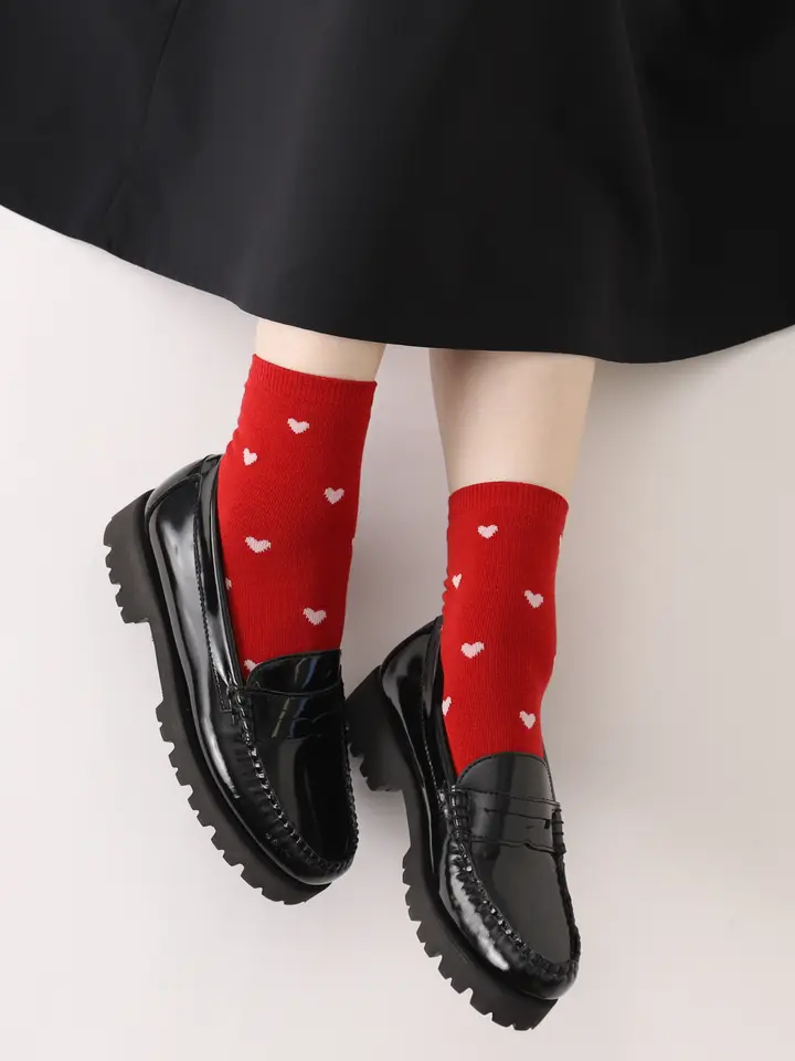 [連線優惠] 靴下屋 Mighty Soxer 百搭小愛心短襪