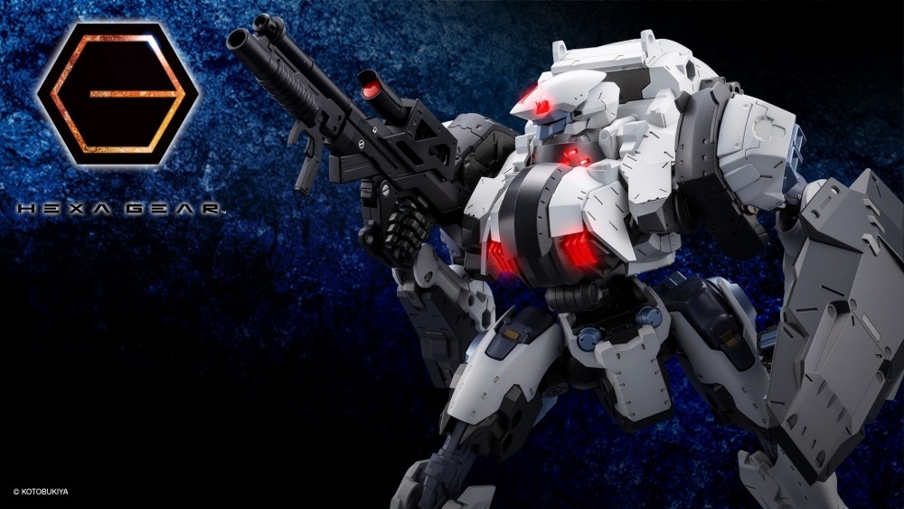 26年5月 1/24 Hexa Gear六角機牙 豪腕λ 奧斯頓 OSTEON 組裝模型(HG168)