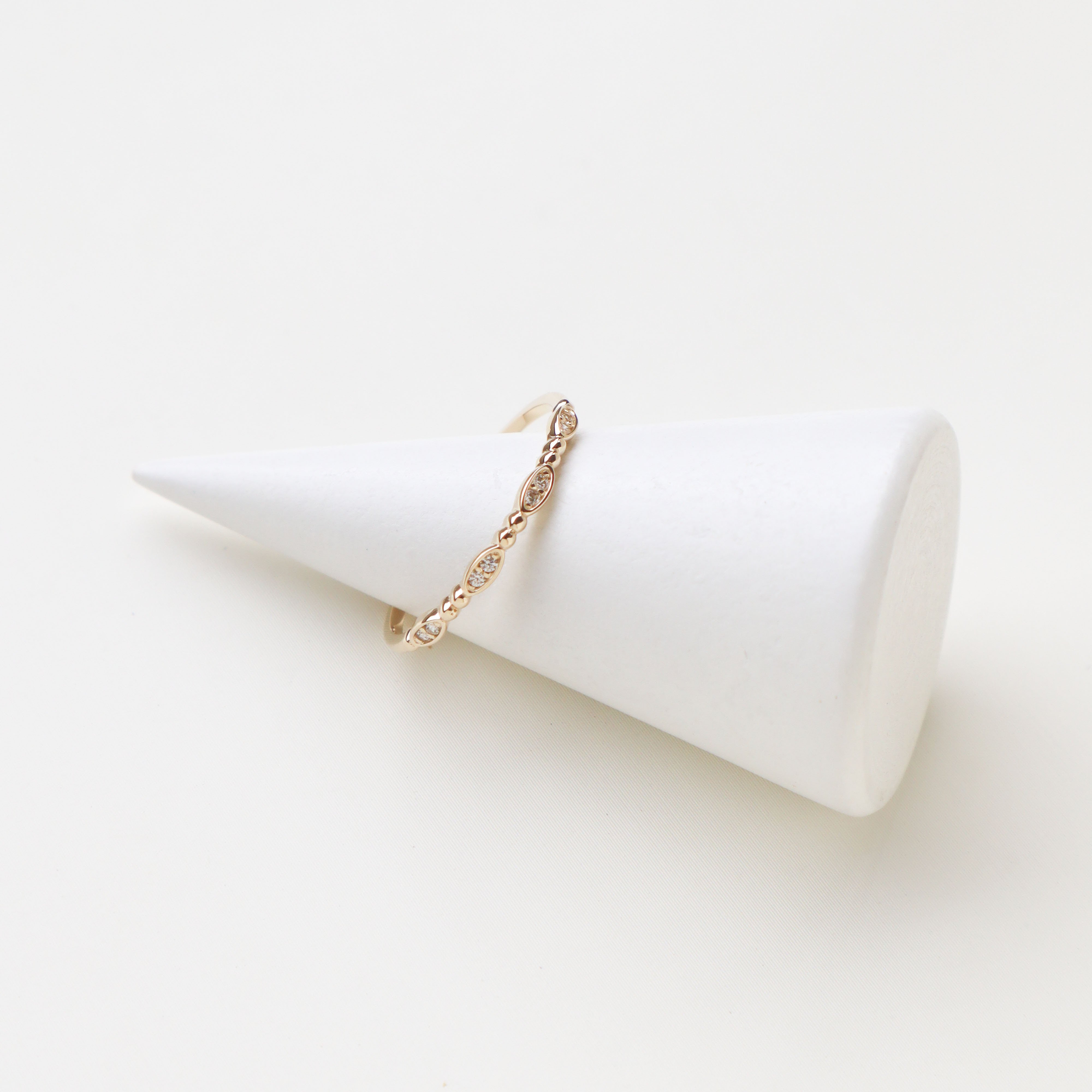 10K/恆光交織戒指