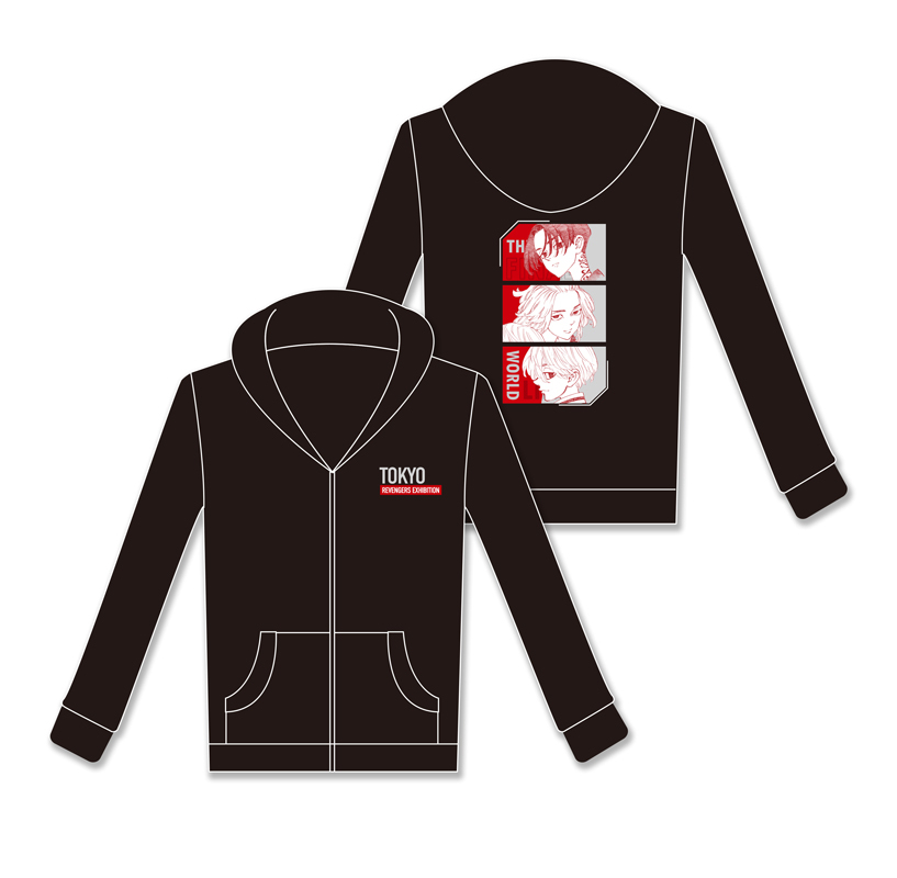 D【10】GA-9315 東京卍復仇者展 最後的世界線-連帽外套XL-Mikey