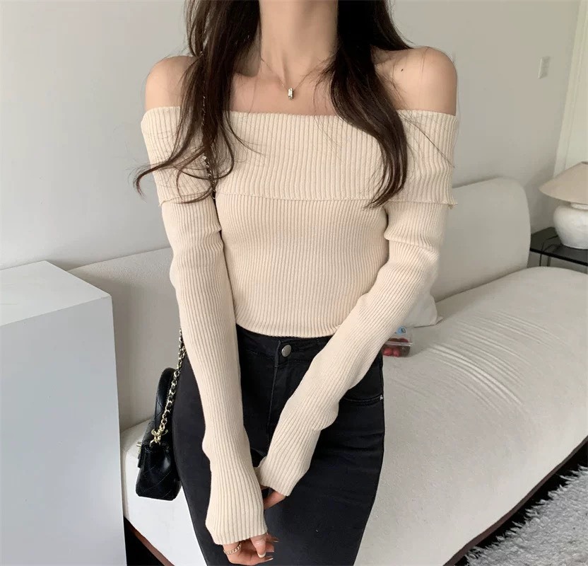 翻領抗紋素面上衣 RC335