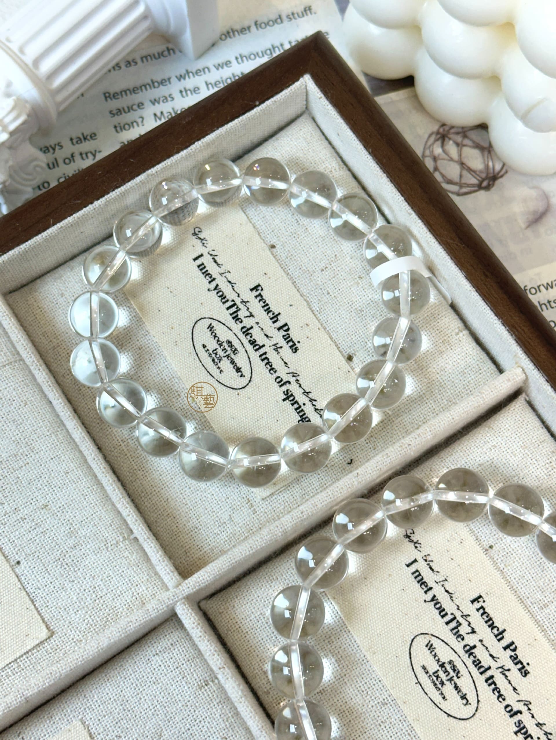 高品透體白水晶 10mm｜淨化能量・放大磁場・全方位守護