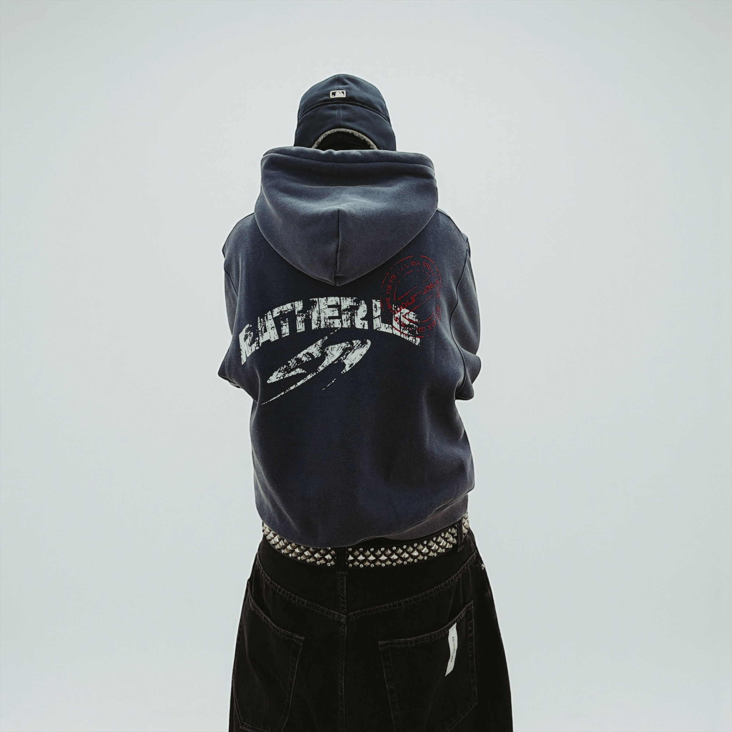 KILLASYSTEM 25F/W URBAN RELIC WASHED HOODIE 水洗作舊  短寬BOXY 帽TEE
