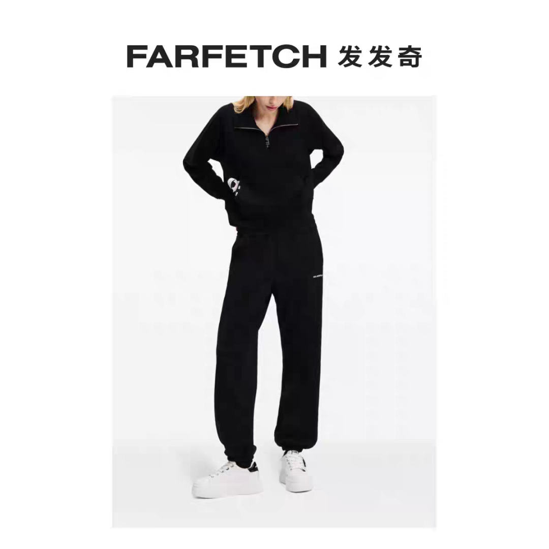 Karl 黑色 袋口公仔 衞衣套裝 女款