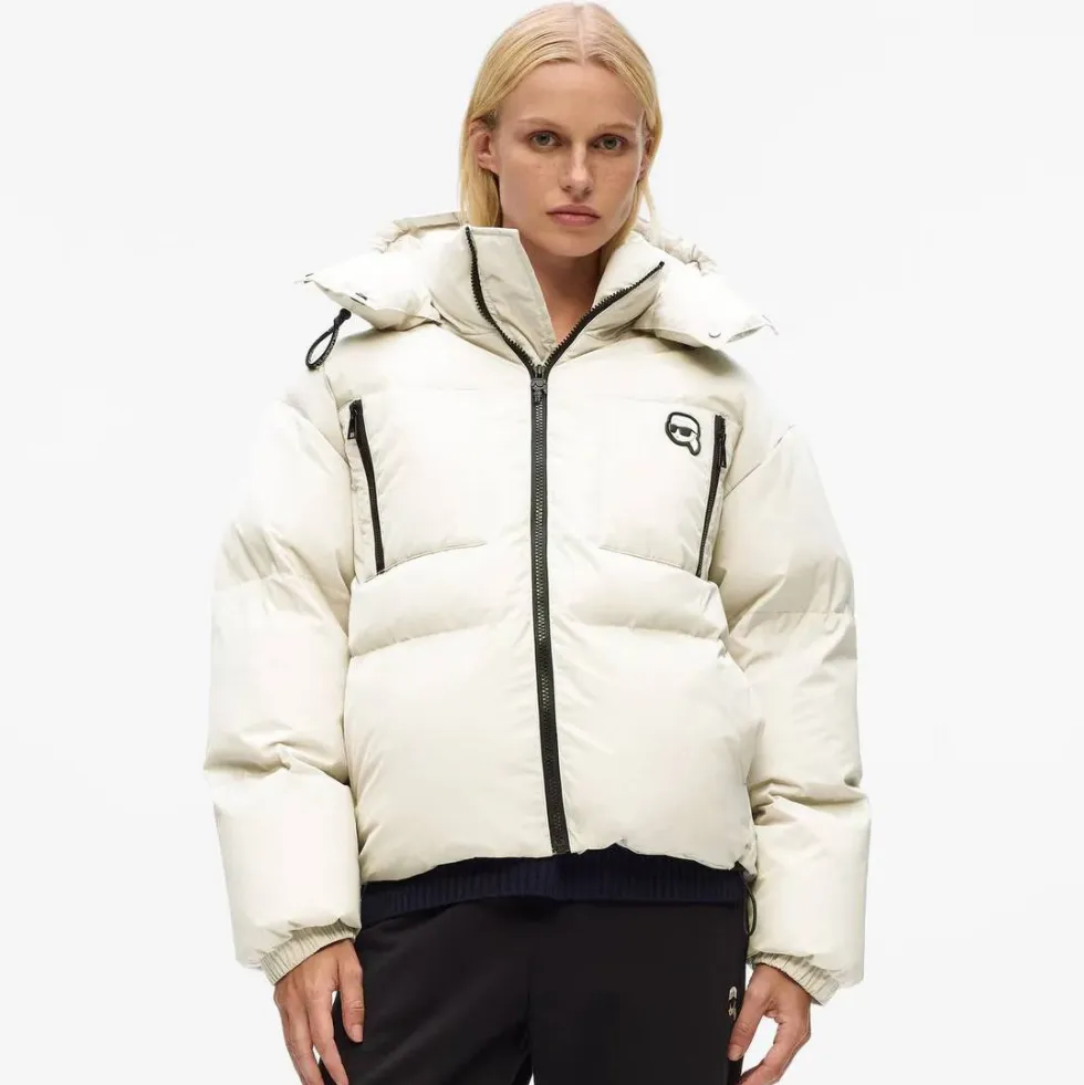 Karl 立體公仔夾綿外套 女款