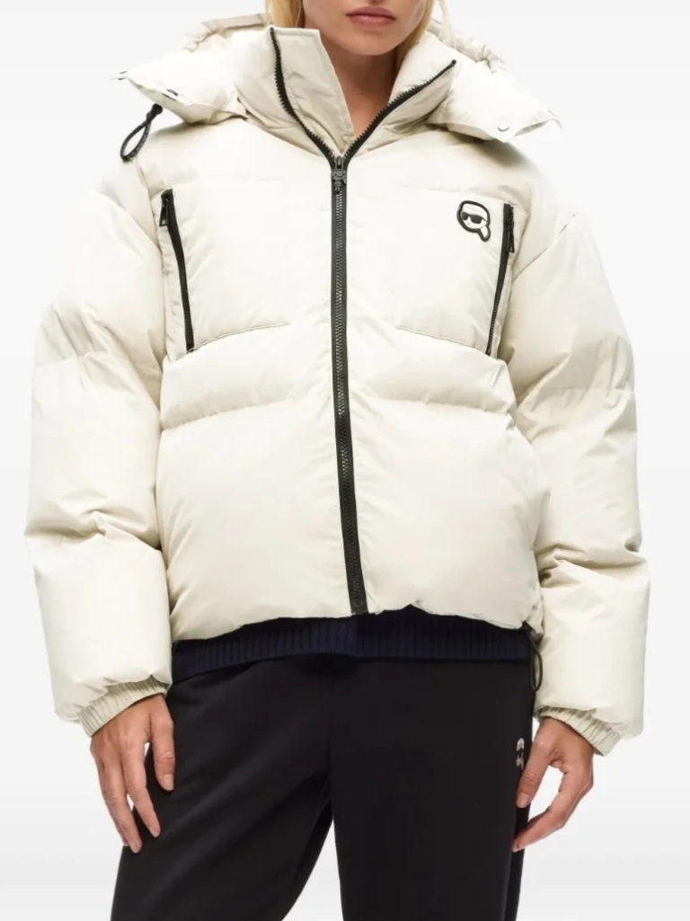 Karl 立體公仔夾綿外套 女款