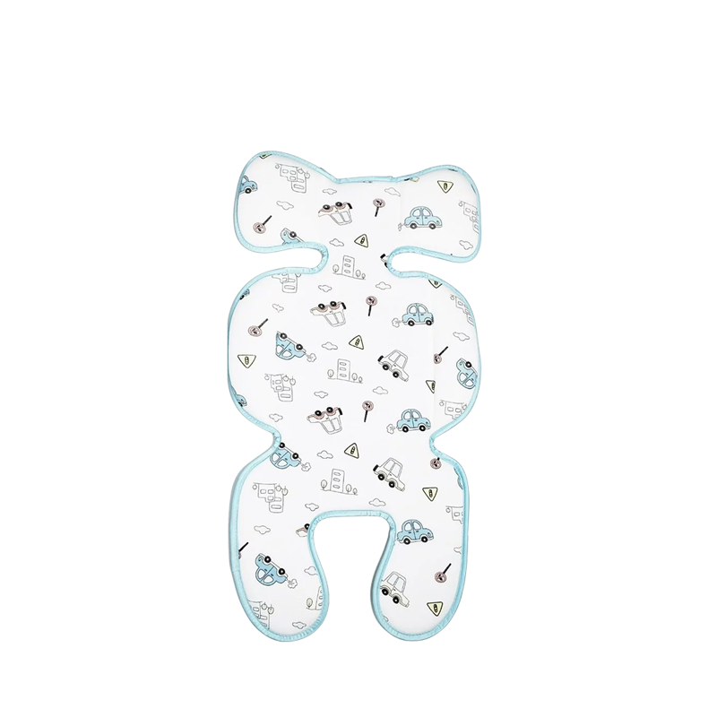 萌寶寶 4D涼感竹纖維推車透氣墊