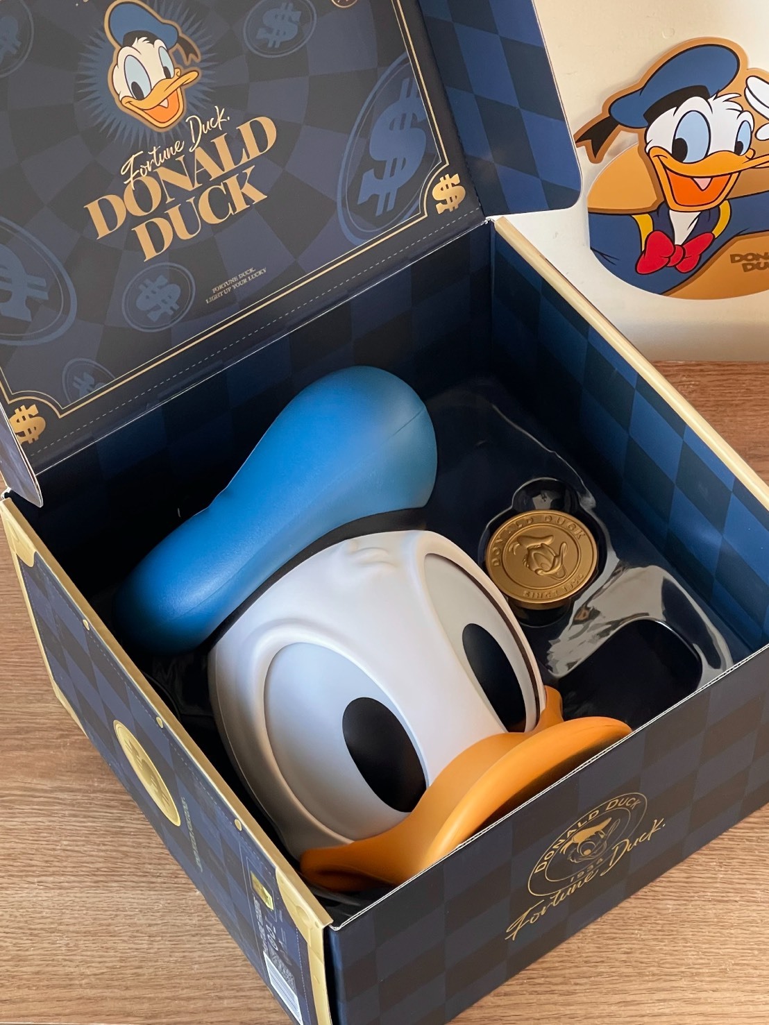 正版授權 唐老鴨 有錢鴨 發財 夜燈