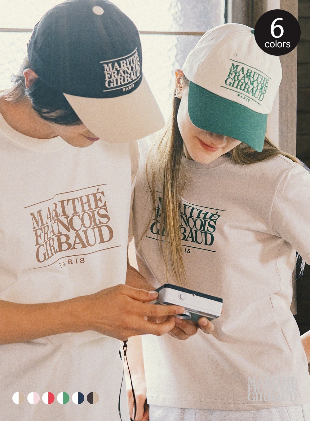 【直播】Marithe Francois Girbaud LL121699 經典LOGO雙色帽子 (M25SCP011)