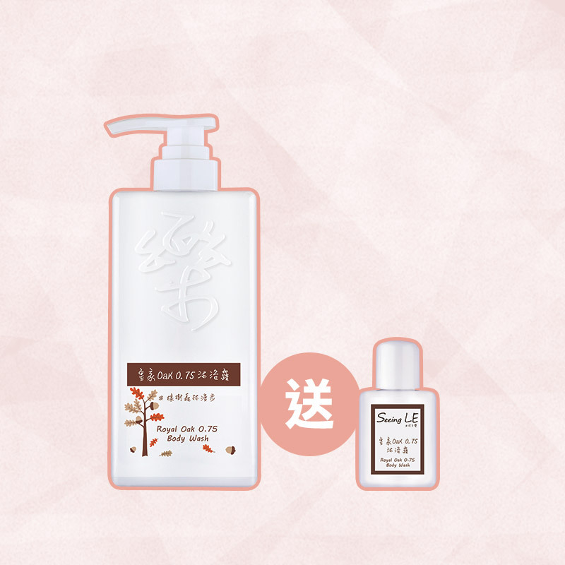 皇家Oak0.75沐浴露贈旅行瓶