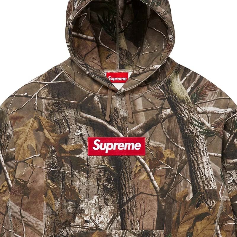Supreme Box Logo Hooded Sweatshirt 枯枝迷彩 連帽上衣 帽T 長袖 SUP-564 [台灣現貨]