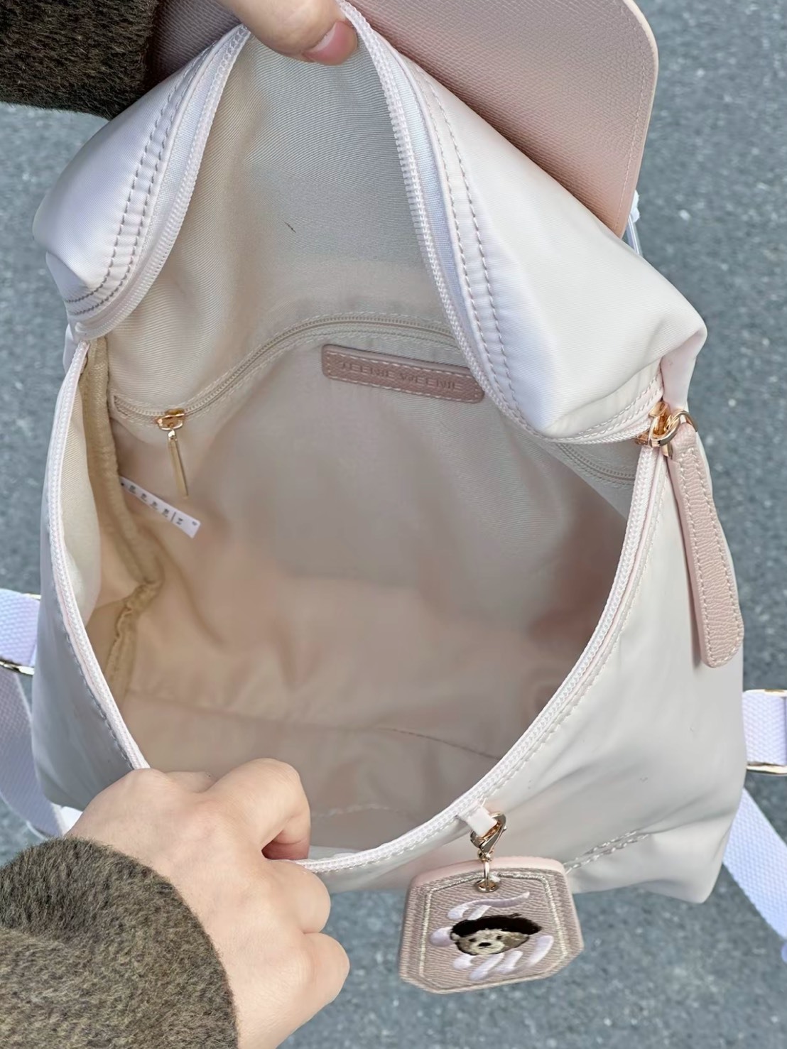 TEENIE WEENIE 防潑水 尼龍 雙肩包