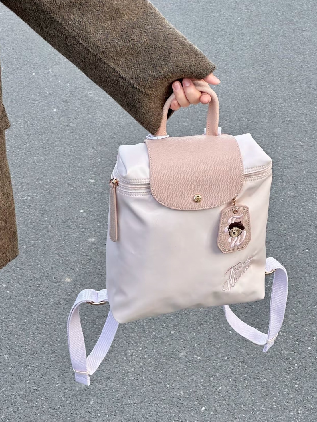 TEENIE WEENIE 防潑水 尼龍 雙肩包