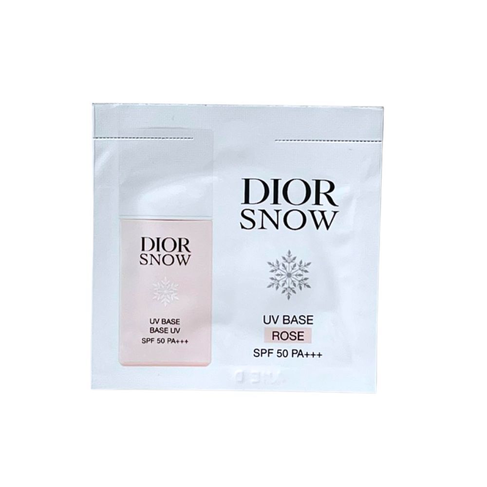 Dior 迪奧 雪晶靈潤色隔離妝前乳 1ml 玫瑰粉 PP包 體驗包 旅行小樣