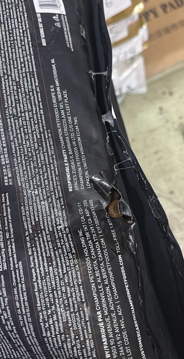 {包裝損壞OCT10}*85折*(EXP:2026年11月1日)Orijen渴望 無穀物天然狗糧系列 成犬紅肉配方．11.4kg