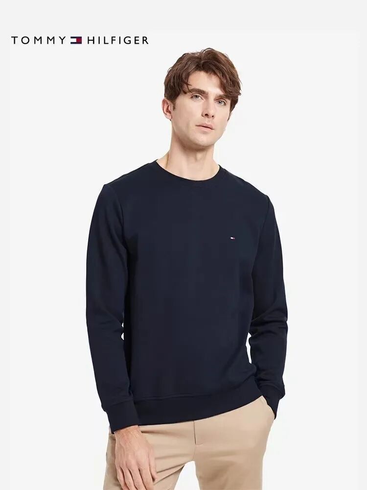 Tommy 小刺繡logo 衛衣 男款