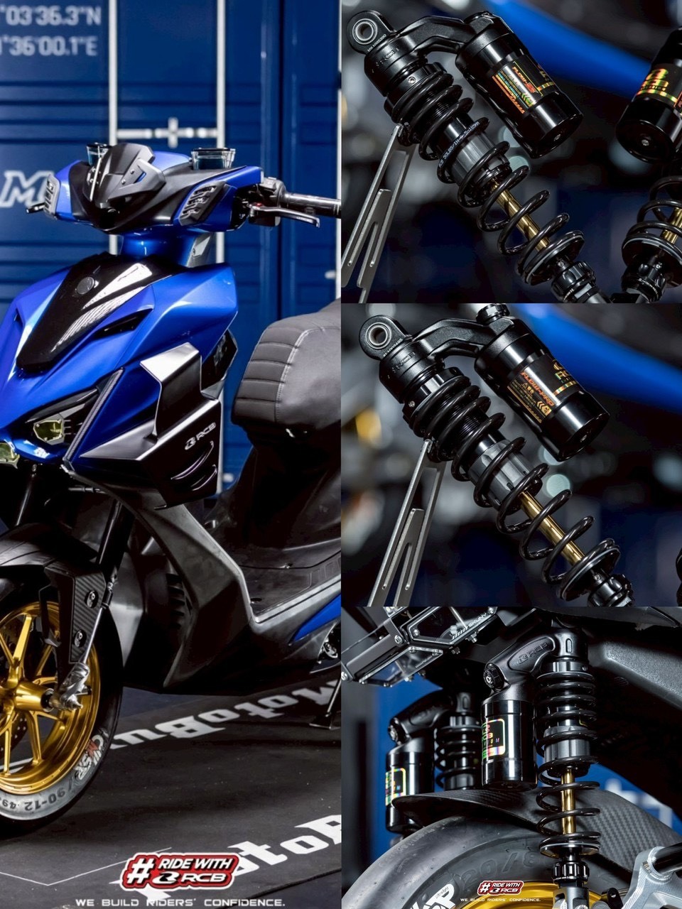 【RCB】 VD全可調後避震勁戰七代