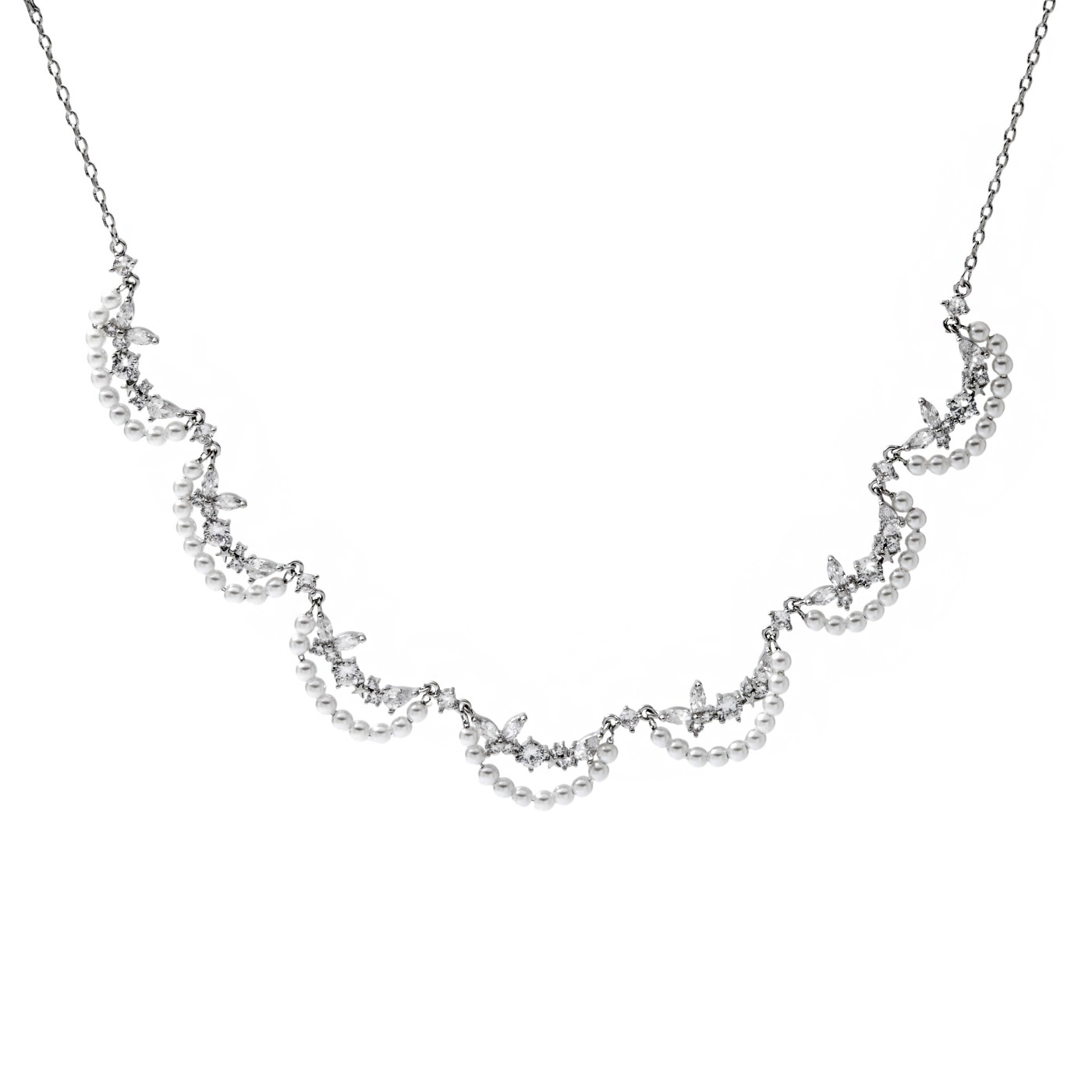 平價飾品,珍珠,鋯石,項鍊