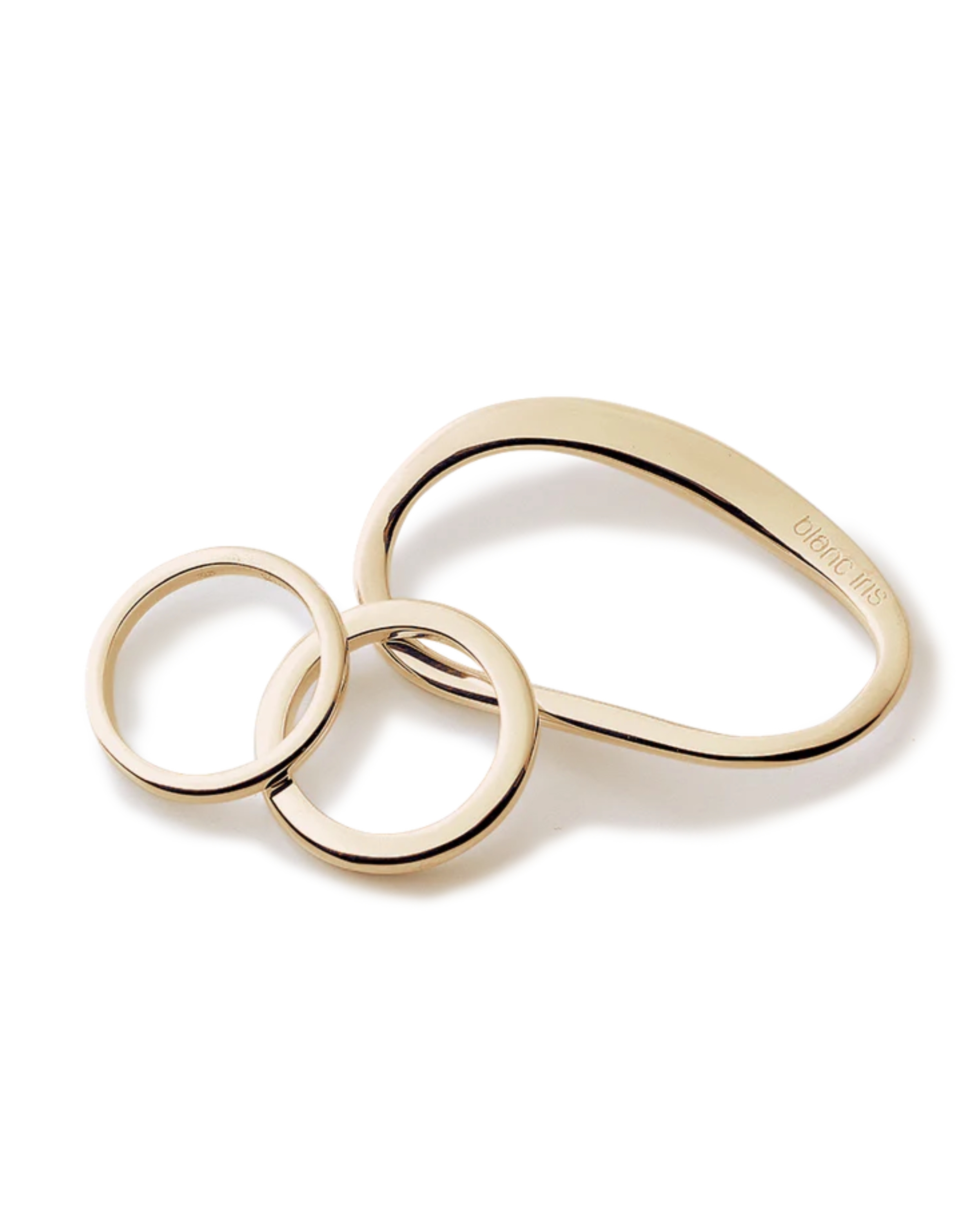 EVOLUTION RING GOLD | Blanc Iris