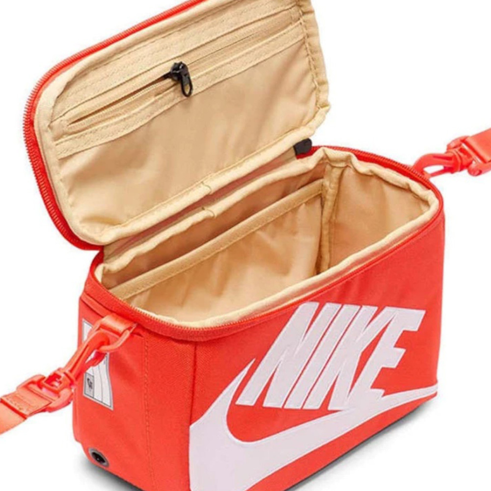 Nike Mini Shoe Box CrossBody Bag 迷你鞋盒包 橘白 FN3059-869-F