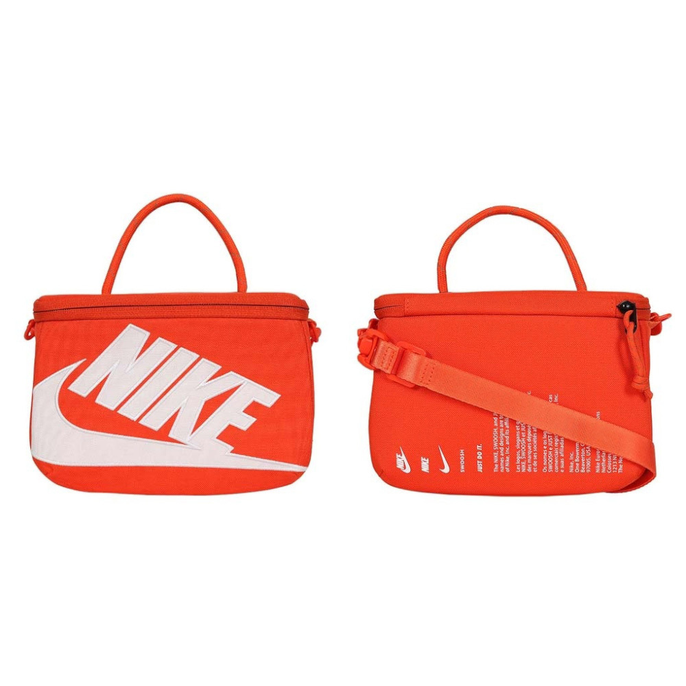 Nike Mini Shoe Box CrossBody Bag 迷你鞋盒包 橘白 FN3059-869-F