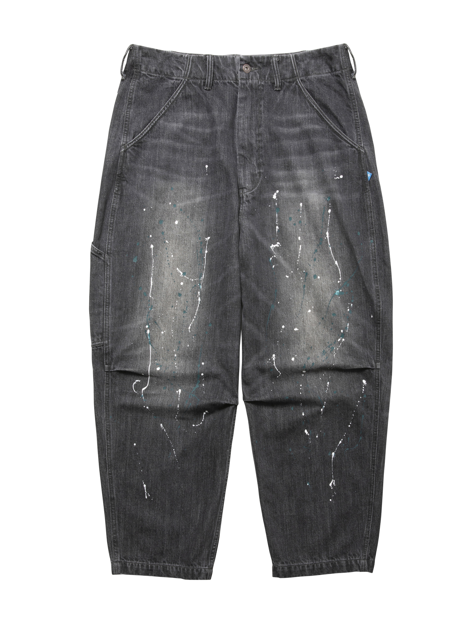 LIBERAIDERS DENIM SARROUEL PANTS 777012503 BLK