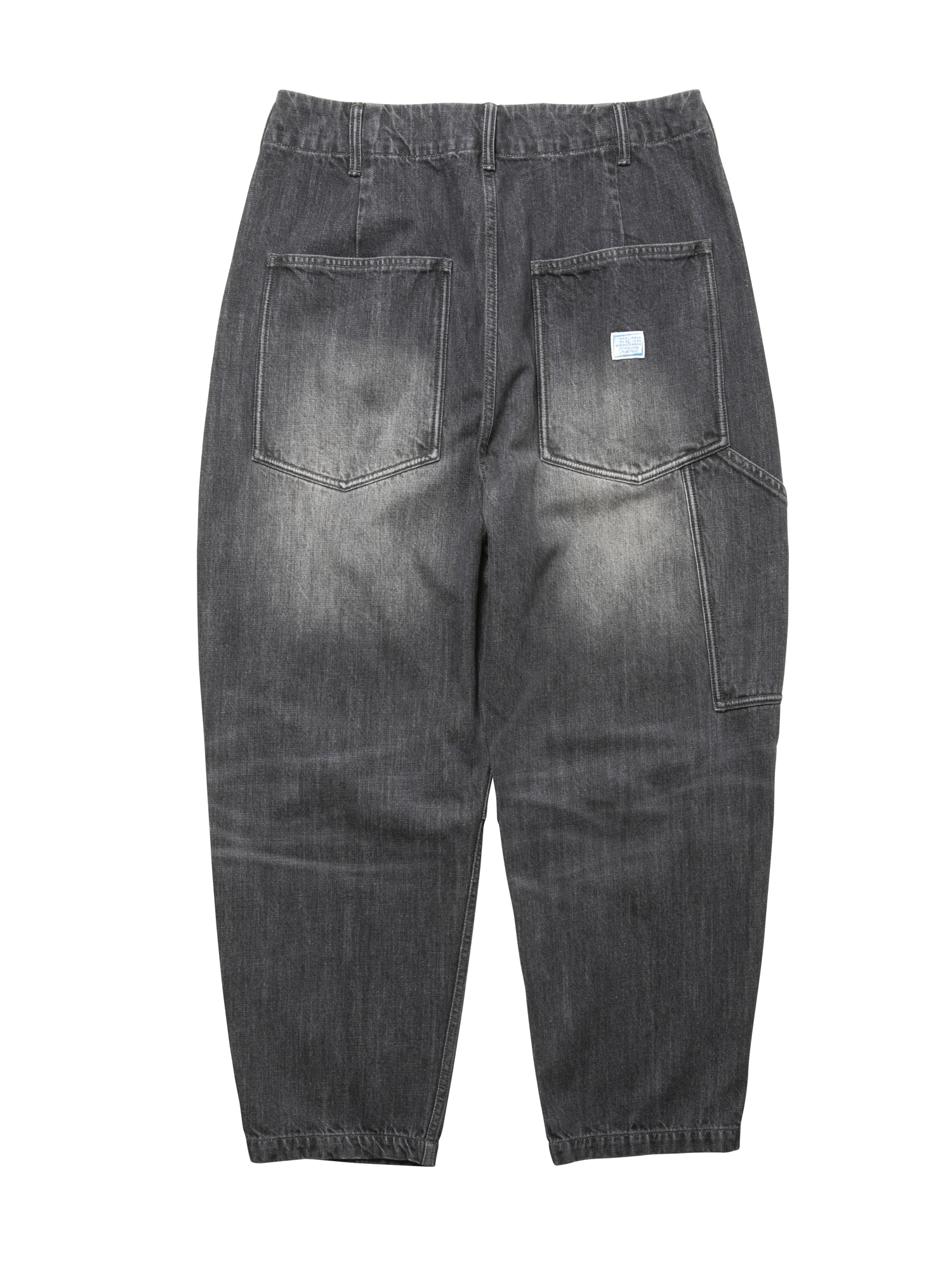 LIBERAIDERS DENIM SARROUEL PANTS 777012503 BLK