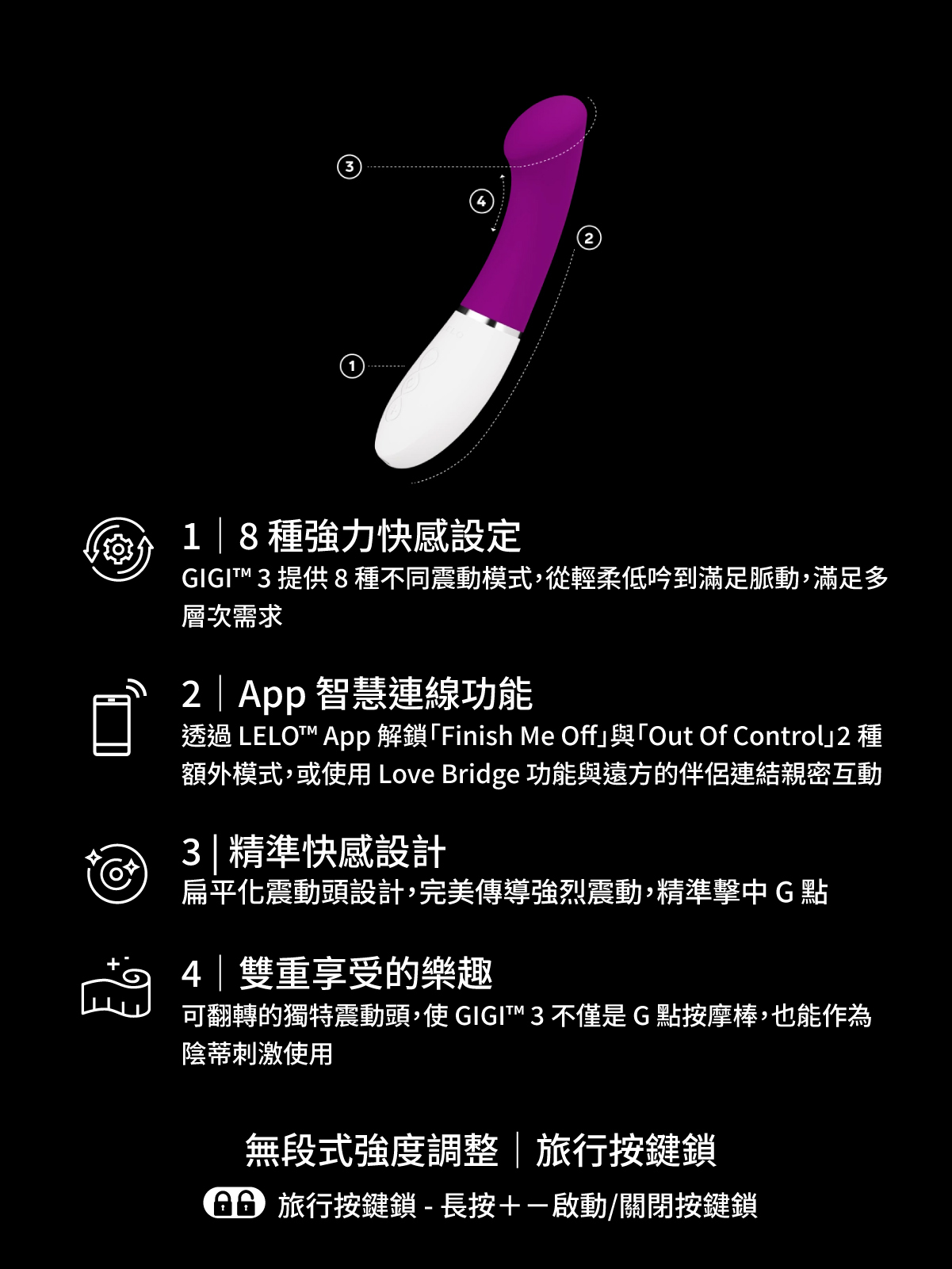 LELO GIGI 3,LELO,瑞典 LELO,情趣用品,情趣玩具,G點按摩棒,高潮按摩棒,G點按摩器