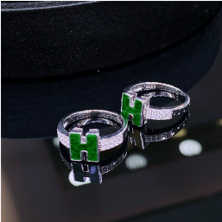 1218GZ68-翡翠GZ-銀鑲H戒指（C68）