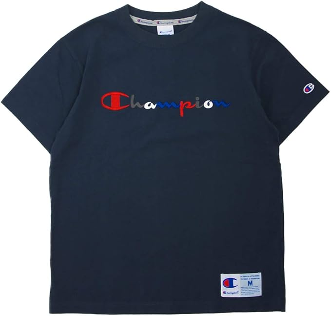 SD006 Champion JP EMB WORDS UNISEX TEE (日版) M碼