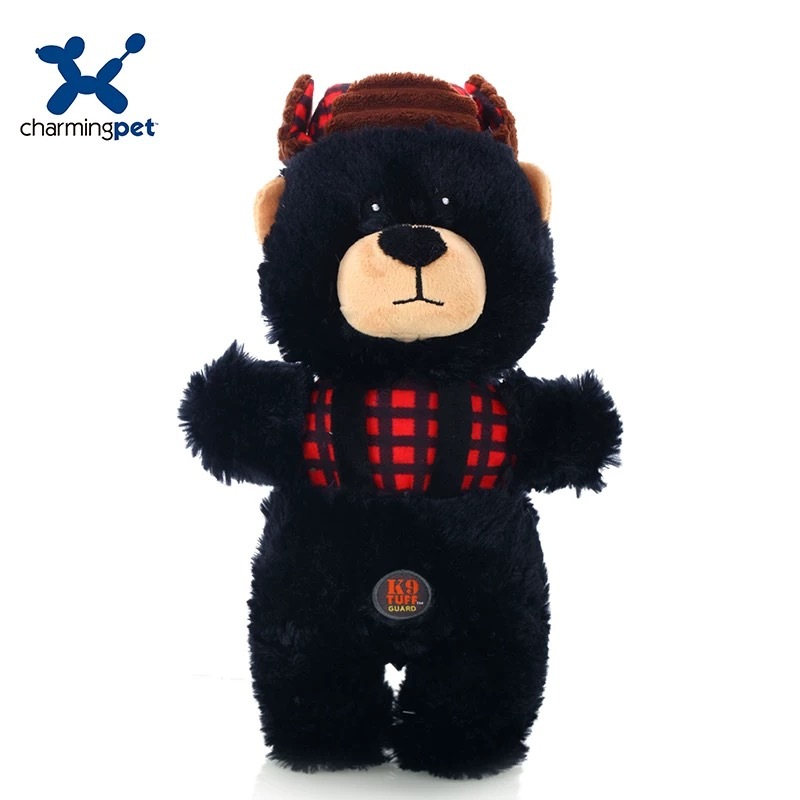 CHARMINGPET 黑熊宠物玩具