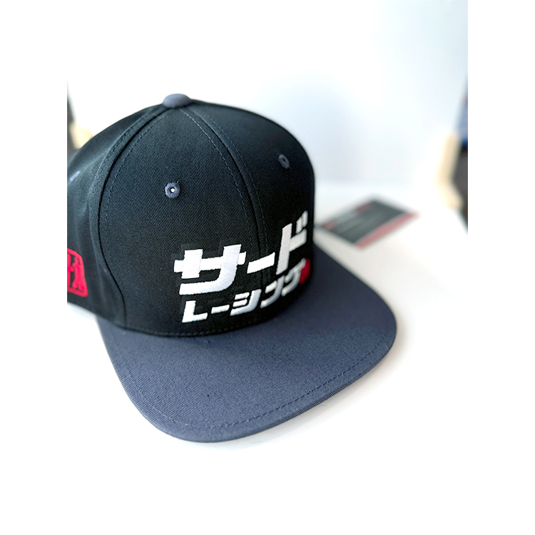 SARD RACING 黑色鴨舌帽 棒球帽 片假名圖樣