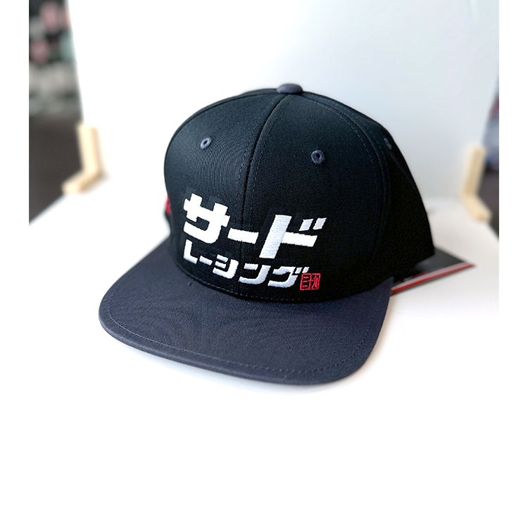 SARD RACING 黑色鴨舌帽 棒球帽 片假名圖樣