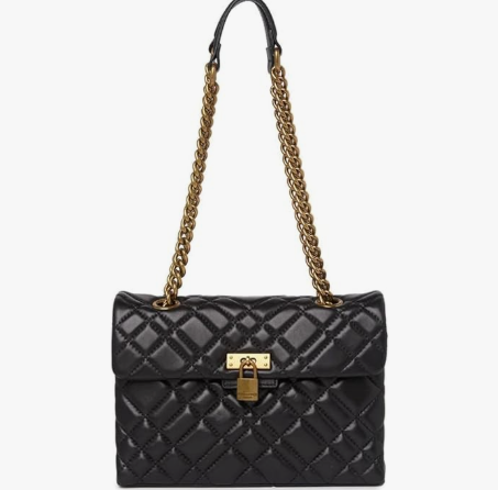 英國代購 (獨立訂單)--KG Kurt Geiger BRIXTON LOCK BAG BLACK M