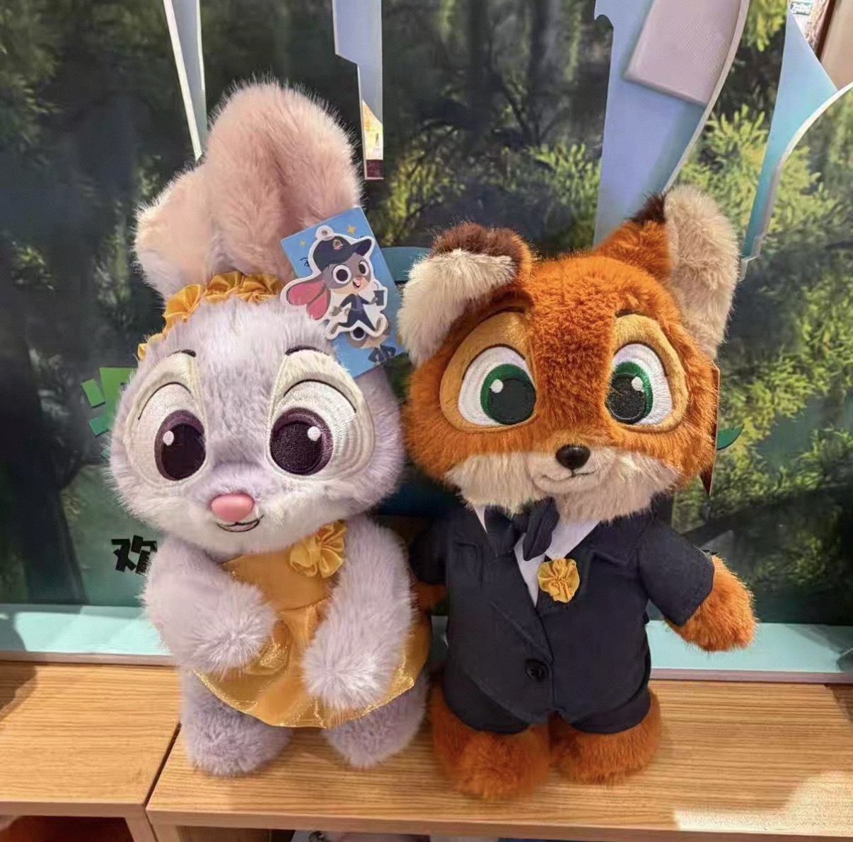 <迪士尼正版> 動物方城市 禮服 變裝 公仔