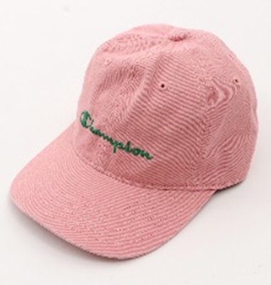 SD048 Champion 綠色LOGO粉色CAP帽 (日版)