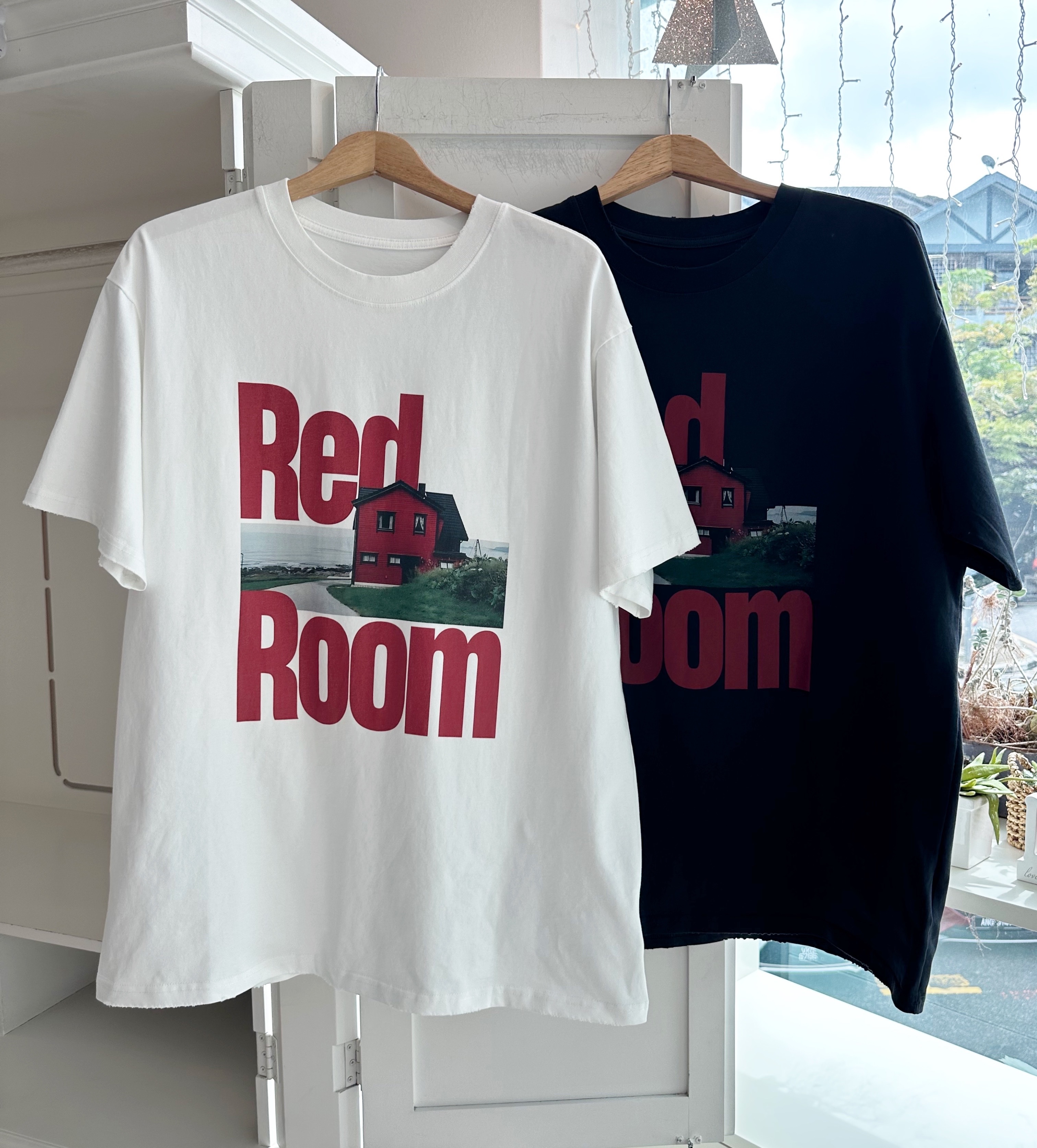 SHORT SLEEVE PRINTED LONG TEE