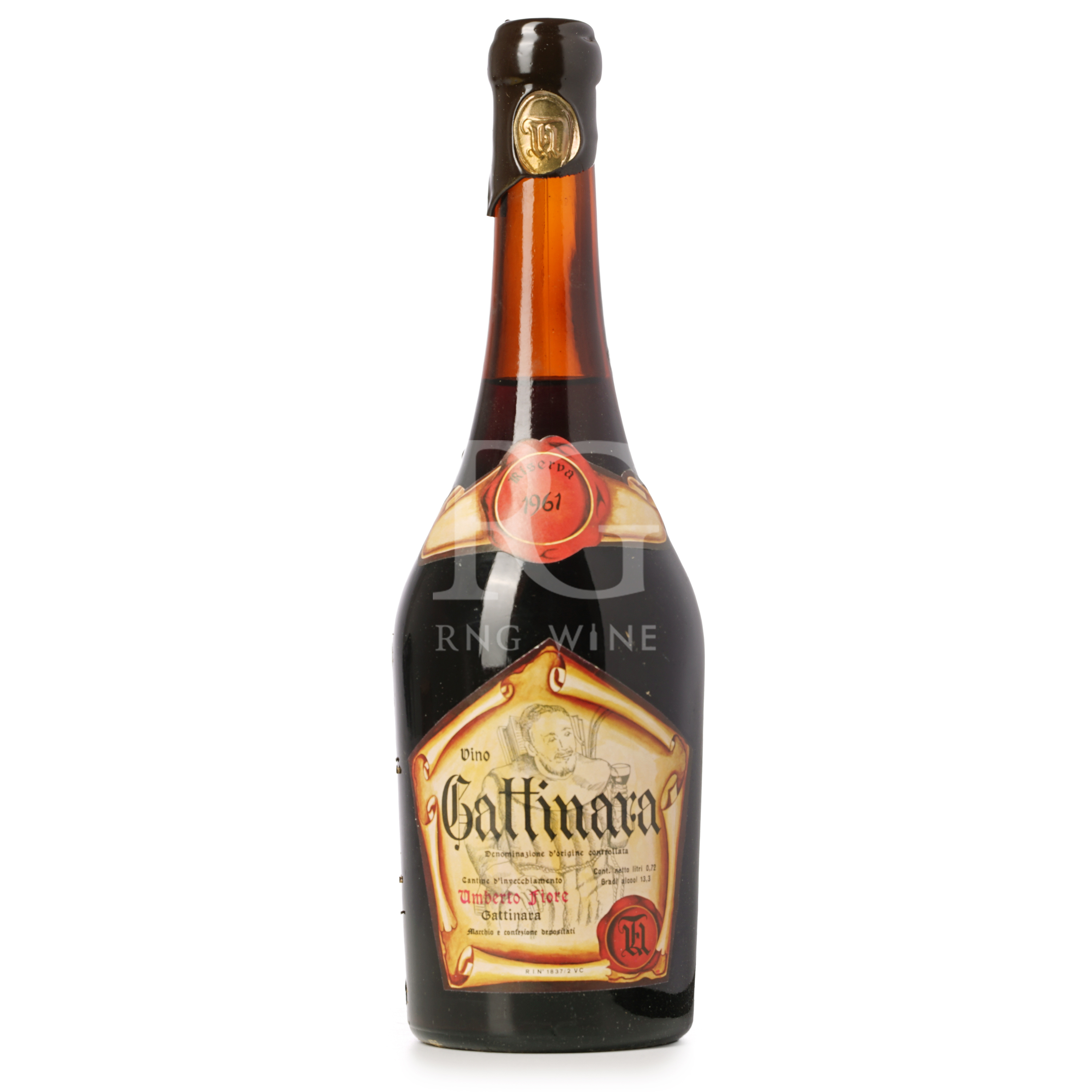 Umberto Fiore Vino Spanna Gattinara Riserva 1961