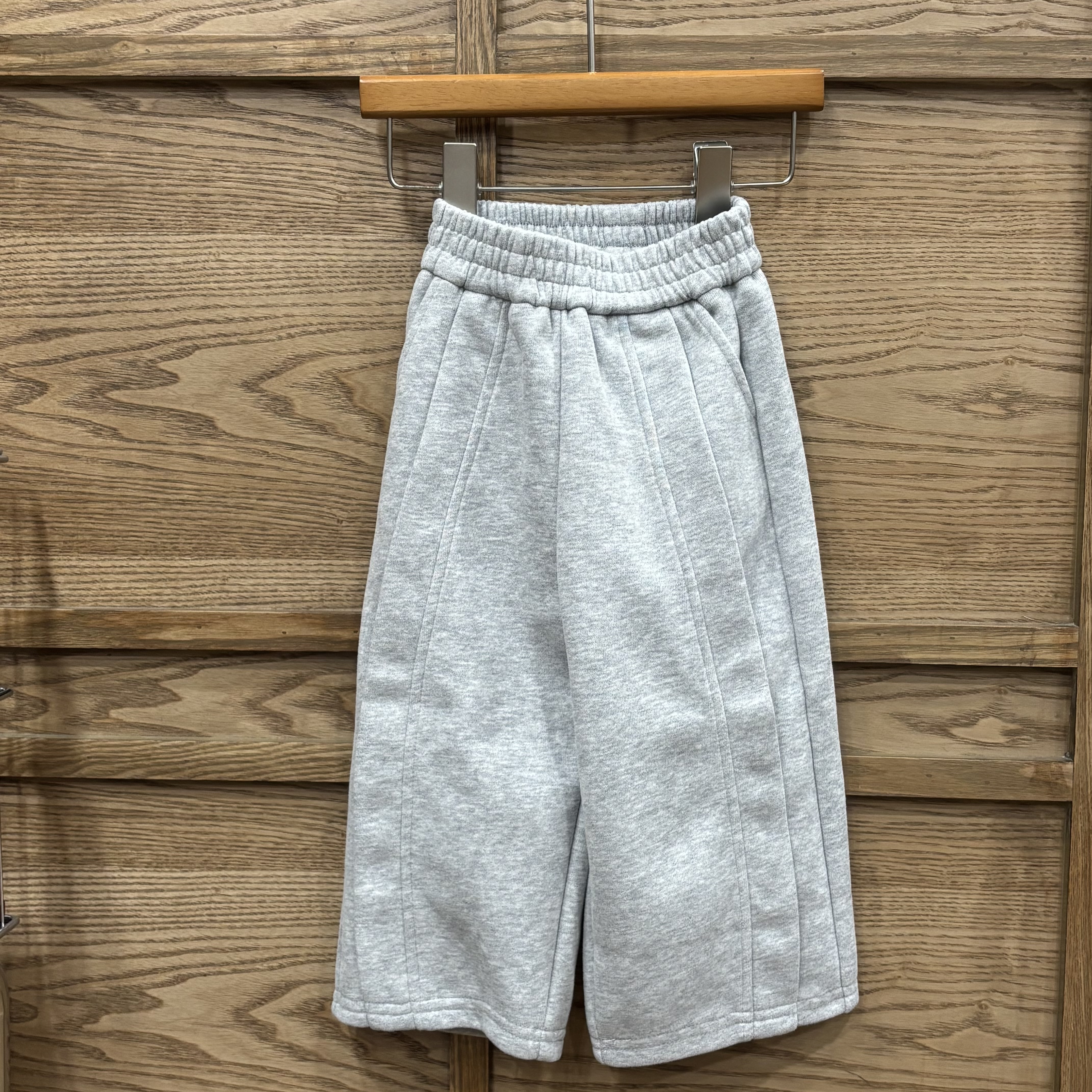 A03814拼接造型棉褲