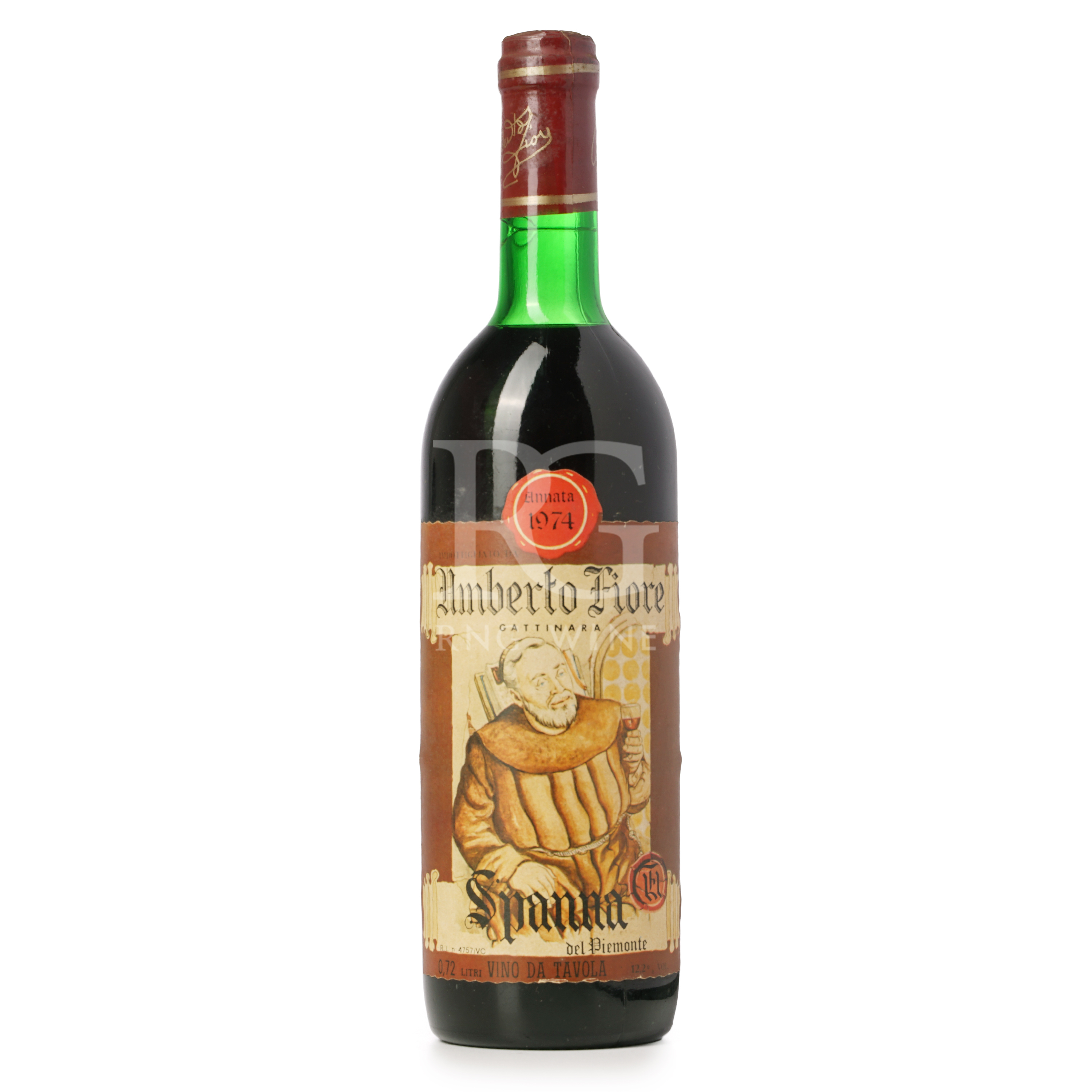 Umberto Fiore Spanna del Piemonte Vino da Tavola 1974