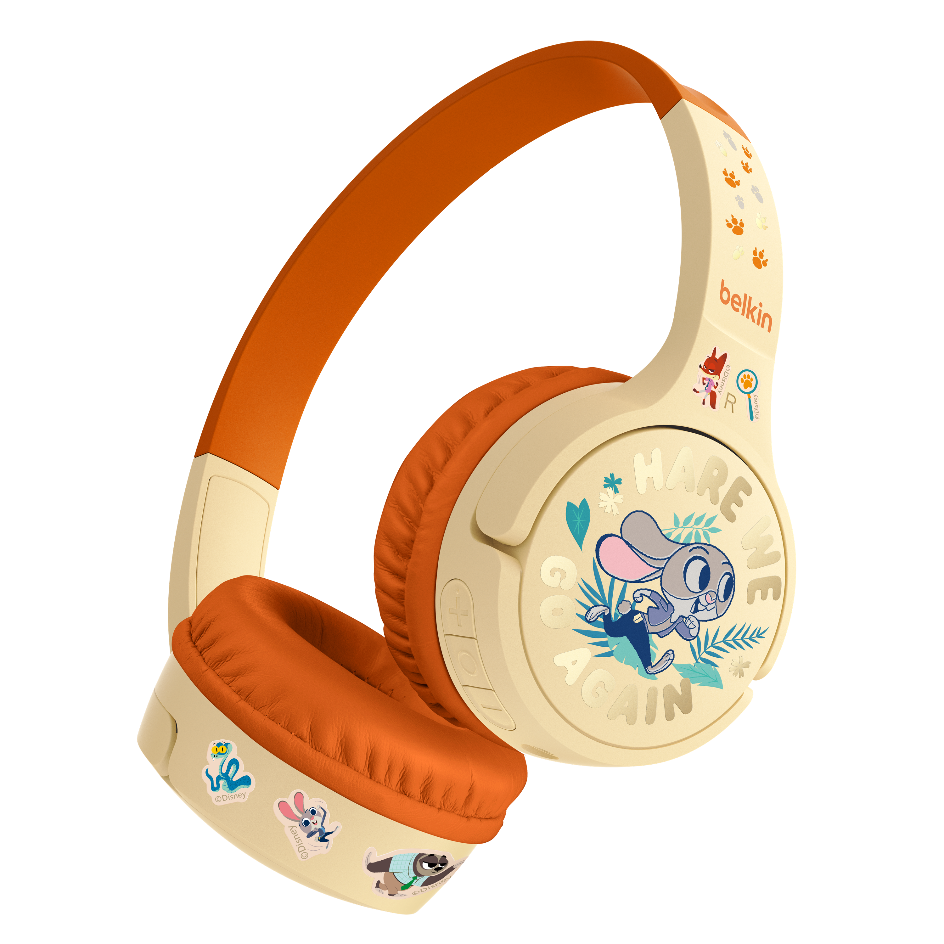 SoundForm Mini 頭戴式兒童無線耳機 (優獸大都會 2, 迪士尼系列)