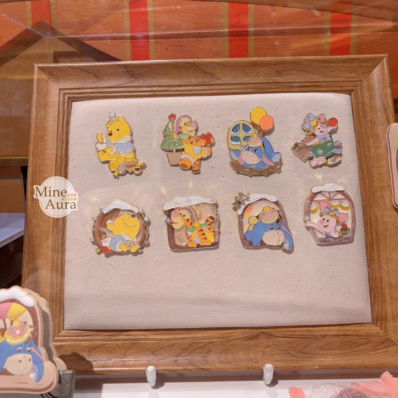 2025 冬日 小熊維尼和朋友們系列 造型 徽章 PIN 盲選盒 盲盒 -上海迪士尼樂園